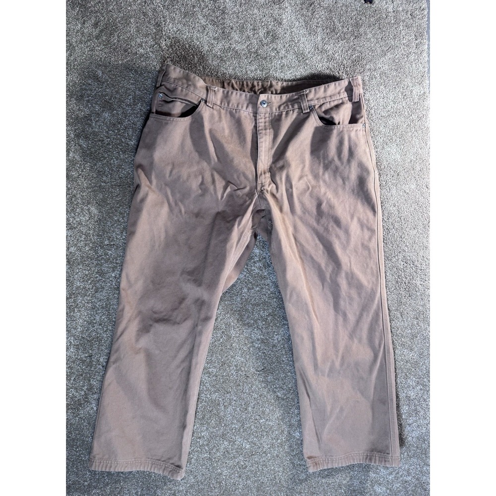 Duluth Trading Co Pants Mens‎ 44X30 Brown Heavy Canvas Workwear